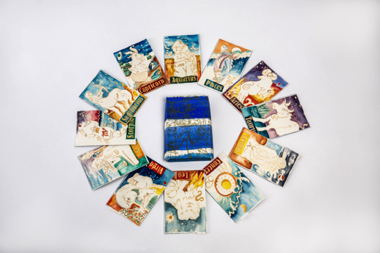 Zodiac Tarot Cards,
6"x4", 2000